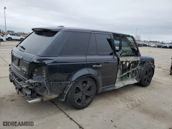 2011 Land Rover Range Rover Sport SC with VIN SALSH2E49BA716717, listed as a Copart auction lot 86651174 with 138,644 mi miles and Salvage Title. Bid and sale history available at carsss.com. Image 3.