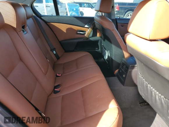 2004 BMW 5 Series 530i with VIN WBANA73544B809740, listed as a Copart auction lot 47993595 with 150,255 mi miles and Salvage Title. Bid and sale history available at DreamBid. Image 10.