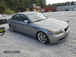 2003 BMW 5 Series 545iA with VIN WBANB335X4B112739, listed as a Copart auction lot 78258374 with 102,107 mi miles and Non Repairable. Bid and sale history available at carsss.com. Image 4.