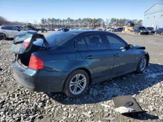 2008 BMW 3 Series 328xi with VIN WBAVC73558KX91670, listed as a Copart auction lot 45142735 with 0 mi miles and Salvage Title. Bid and sale history available at carsss.com. Image 3.