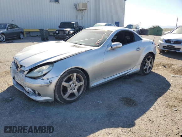 2006 Mercedes-Benz SLK-Class 3.5L with VIN WDBWK56F86F082478, listed as a Copart auction lot 74726694 with 65,308 mi miles and Salvage Title. Bid and sale history available at carsss.com. Image 1.