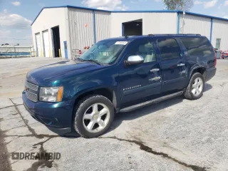 2007 Chevrolet Suburban LTZ with VIN 3GNFK16Y67G210719, listed as a Copart auction lot 47458853 with 225,410 mi miles and Salvage Title. Bid and sale history available at carsss.com. Image 1.