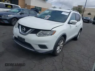 2016 Nissan Rogue S with VIN KNMAT2MT0GP643459, listed as a IAAI auction lot 41916602 with 137,687 mi miles and . Bid and sale history available at DreamBid. Image 17.