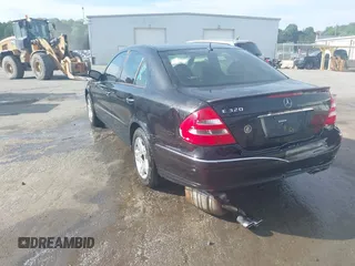 2003 Mercedes-Benz E-Class 3.2L with VIN WDBUF65J93X110625, listed as a IAAI auction lot 41485310 with 164,165 mi miles. Bid and sale history available at carsss.com. Image 3.