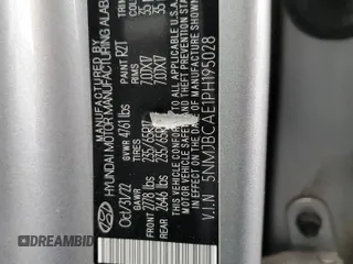 2023 Hyundai Tucson SEL z VIN 5NMJBCAE1PH195028, wystawiony jako Copart lot #53737085 z przebiegiem 61 640 mil mil oraz Szkoda całkowita • Salvage title. Historia ofert i sprzedaży dostępna na DreamBid. Obrazek 15.