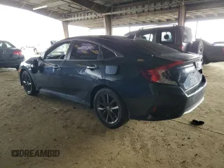 2020 Honda Civic Sedan EX-L with VIN 19XFC1F75LE212674, listed as a Copart auction lot 50965015 with 57,789 mi miles and Salvage Title. Bid and sale history available at carsss.com. Image 2.