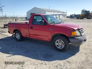 2004 Ford F-150 XL with VIN 2FTRF17264CA89459, listed as a Copart auction lot 52514715 with 61,576 mi miles and Salvage title. Bid and sale history available at DreamBid. Image 4.