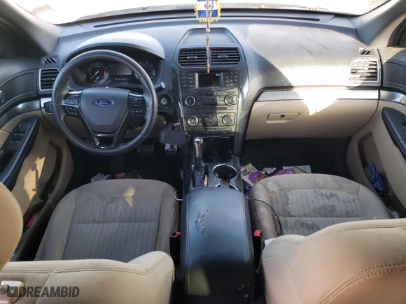 2017 Ford Explorer with VIN 1FM5K7B88HGE28814, listed as a Copart auction lot 87735165 with 0 mi miles and Salvage Title. Bid and sale history available at carsss.com. Image 8.