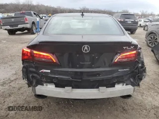 2019 Acura TLX w/A-Spec Pkg with VIN 19UUB3F6XKA005021, listed as a Copart auction lot 46462965 with 84,381 mi miles and Salvage title. Bid and sale history available at DreamBid. Image 6.