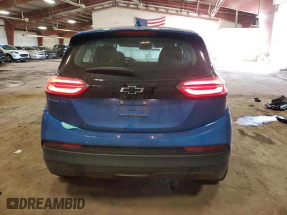 2022 Chevrolet Bolt EV 1LT with VIN 1G1FW6S07N4132299, listed as a Copart auction lot 48195915 with 48,590 mi miles and Non repairable. Bid and sale history available at DreamBid. Image 6.