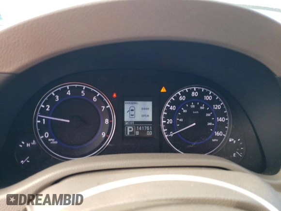 2015 Infiniti Q40 with VIN JN1CV6AR7FM521252, listed as a Copart auction lot 79917614 with 141,761 mi miles and Salvage Title. Bid and sale history available at DreamBid. Image 9.