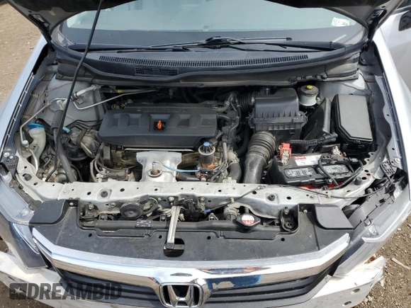 2012 Honda Civic EX with VIN 2HGFB2F84CH557055, listed as a Copart auction lot 55141985 with 174,379 mi miles and Salvage Title. Bid and sale history available at DreamBid. Image 11.