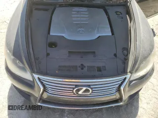 2014 Lexus LS 460 L with VIN JTHGL5EF0E5051832, listed as a Copart auction lot 50557425 with 102,903 mi miles and Clean title. Bid and sale history available at DreamBid. Image 11.