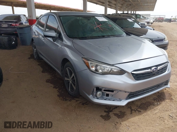 2020 Subaru Impreza Premium with VIN 4S3GKAV62L3607645, listed as a IAAI auction lot 42373224 with 28,954 mi miles and . Bid and sale history available at DreamBid. Image 1.