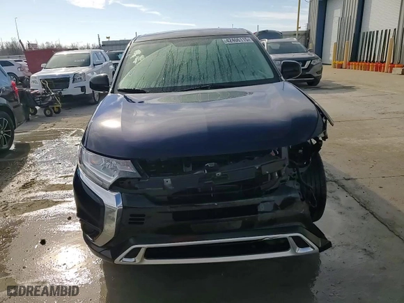 2020 Mitsubishi Outlander ES with VIN JA4AD2A36LZ017814, listed as a Copart auction lot 42406115 with 129,832 mi miles and Salvage Title. Bid and sale history available at carsss.com. Image 13.