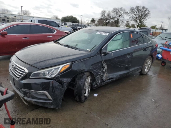 2015 Hyundai Sonata SE with VIN 5NPE24AF1FH234590, listed as a Copart auction lot 44267115 with 71,349 mi miles and Salvage Title. Bid and sale history available at DreamBid. Image 1.