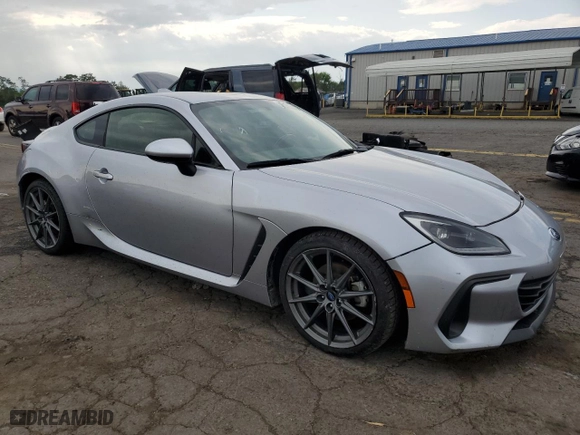 2022 Subaru BRZ Limited with VIN JF1ZDBF1XN8701571, listed as a Copart auction lot 62730124 with 21,886 mi miles and Salvage Title. Bid and sale history available at carsss.com. Image 4.