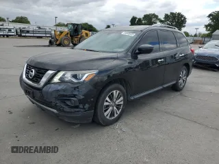2018 Nissan Pathfinder Platinum z VIN 5N1DR2MN7JC639383, wystawiony jako Copart lot #54580655 z przebiegiem 124 479 mil mil oraz Czysty tytuł • Clean title. Historia ofert i sprzedaży dostępna na DreamBid. Obrazek 1.
