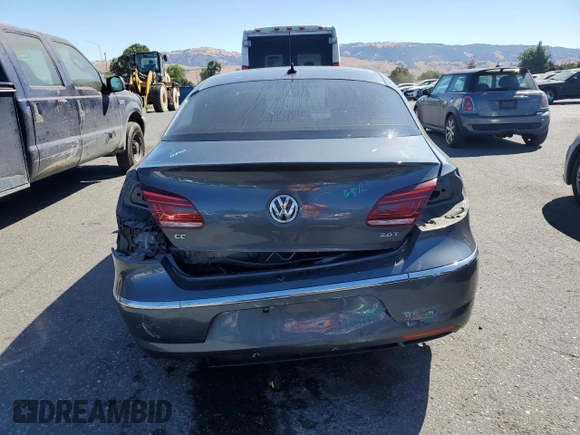 2013 Volkswagen CC R-Line with VIN WVWBP7AN2DE501472, listed as a Copart auction lot 67165124 with 101,033 mi miles and Salvage Title. Bid and sale history available at DreamBid. Image 6.
