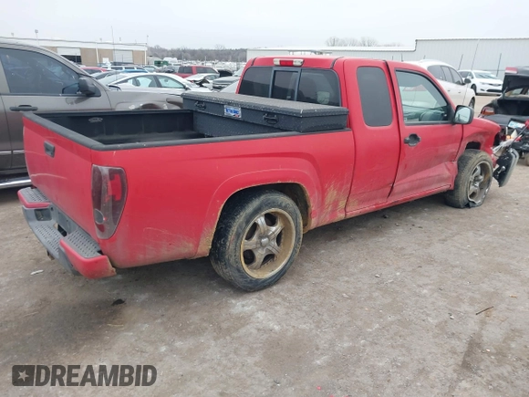 2004 Chevrolet Colorado LS ZQ8 with VIN 1GCCS196348188427, listed as a IAAI auction lot 41493119 with 121,487 mi miles. Bid and sale history available at carsss.com. Image 4.