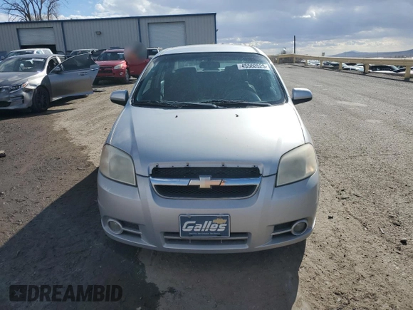 2008 Chevrolet Aveo LT with VIN KL1TG56658B261388, listed as a Copart auction lot 45560525 with 104,915 mi miles and Salvage title. Bid and sale history available at DreamBid. Image 5.