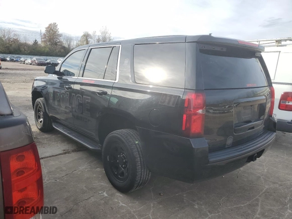 2020 Chevrolet Tahoe Commercial with VIN 1GNSKFECXLR244481, listed as a Copart auction lot 79685324 with 85,310 mi miles and Salvage Title. Bid and sale history available at carsss.com. Image 2.