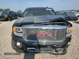 2015 GMC Sierra 1500 Denali with VIN 3GTU2WEJ0FG424508, listed as a Copart auction lot 63301594 with Not Provided miles and Salvage Title. Bid and sale history available at carsss.com. Image 5.
