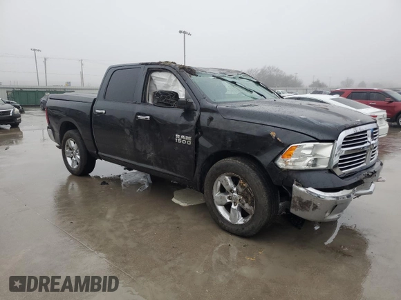 2016 Ram 1500 Big Horn with VIN 1C6RR6LG0GS332888, listed as a Copart auction lot 43039425 with 0 mi miles and Salvage Title. Bid and sale history available at carsss.com. Image 4.
