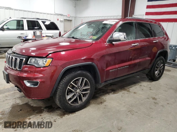 2018 Jeep Grand Cherokee Limited with VIN 1C4RJFBG0JC304298, listed as a Copart auction lot 57726305 with 145,944 mi miles and Salvage title. Bid and sale history available at DreamBid. Image 1.