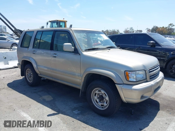 2002 Isuzu Trooper S with VIN JACDS58X327J07966, listed as a IAAI auction lot 42087241 with 153,591 mi miles and . Bid and sale history available at DreamBid. Image 1.