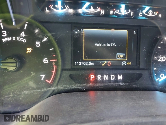 2020 Ford F-150 XL with VIN 1FTEX1EP9LKD96175, listed as a IAAI auction lot 41666800 with 113,702 mi miles. Bid and sale history available at carsss.com. Image 7.