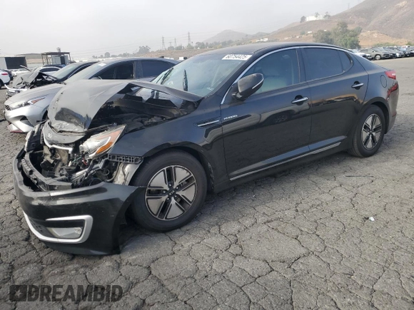 2013 Kia Optima EX with VIN KNAGM4AD6D5062360, listed as a Copart auction lot 60754425 with 156,886 mi miles and Salvage title. Bid and sale history available at DreamBid. Image 1.