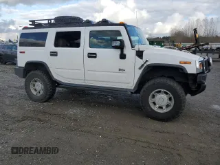 2007 Hummer H2 SUV with VIN 5GRGN23U87H103834, listed as a Copart auction lot 81125394 with 92,317 mi miles and Salvage Title. Bid and sale history available at carsss.com. Image 4.