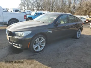 2010 BMW 5 Series 550i Gran Turismo xDrive with VIN WBASP4C59AC341090, listed as a Copart auction lot 89295685 with 127,429 mi miles and Salvage Title. Bid and sale history available at carsss.com. Image 1.