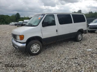 2006 Ford Econoline Passenger XL with VIN 1FBNE31LX6DA60293, listed as a Copart auction lot 44293145 with Not Provided miles and Non Repairable. Bid and sale history available at carsss.com. Image 1.