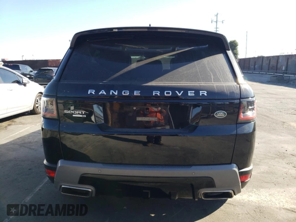 2018 Land Rover Range Rover Sport SE with VIN SALWG2RV2JA414630, listed as a Copart auction lot 72763004 with 57,349 mi miles and Salvage title. Bid and sale history available at DreamBid. Image 6.