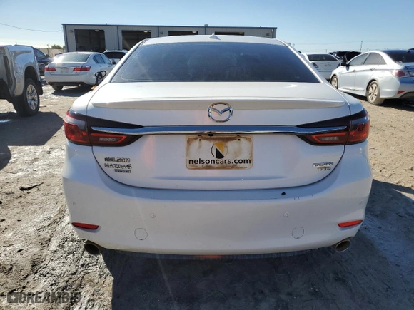 2021 Mazda Mazda6 Signature with VIN JM1GL1XY6M1614767, listed as a Copart auction lot 78573824 with 47,661 mi miles and Salvage Title. Bid and sale history available at carsss.com. Image 6.