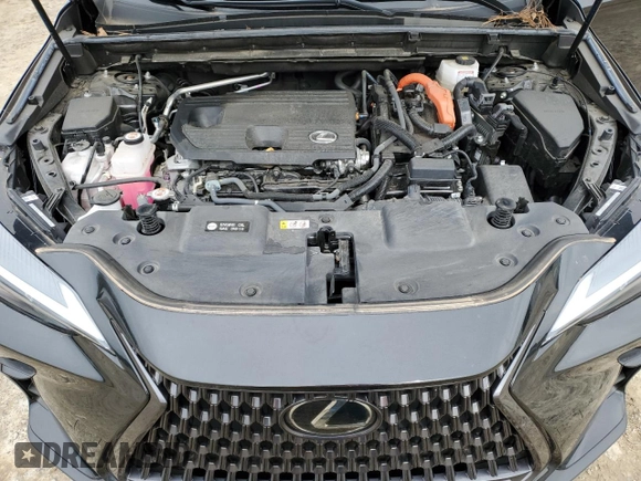 2022 Lexus NX with VIN 2T2AKCEZ6NC002870, listed as a Copart auction lot 43507585 with 24,383 mi miles and Salvage Title. Bid and sale history available at carsss.com. Image 12.