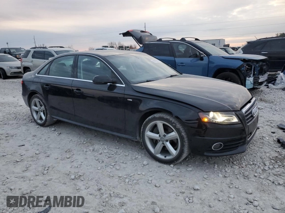 2012 Audi A4 2.0T Premium Plus with VIN WAUEFAFL5CN014508, listed as a Copart auction lot 88993065 with 102,391 mi miles and Salvage Title. Bid and sale history available at carsss.com. Image 4.