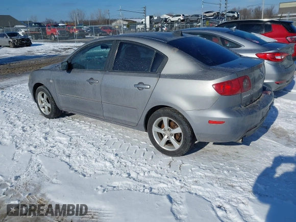 2006 Mazda 3 i Touring with VIN JM1BK32F961521985, listed as a IAAI auction lot 41360059 with 221,961 mi miles and . Bid and sale history available at DreamBid. Image 3.
