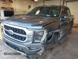 2022 Ford F-150 XL with VIN 1FTFW1E88NFA39758, listed as a IAAI auction lot 41619195 with 87,294 mi miles. Bid and sale history available at carsss.com. Image 17.