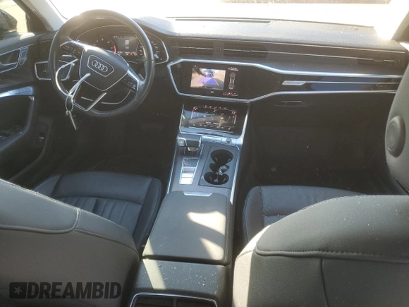 2019 Audi A6 Premium with VIN WAUD8AF22KN129224, listed as a Copart auction lot 80360184 with 48,786 mi miles and Salvage Title. Bid and sale history available at carsss.com. Image 8.