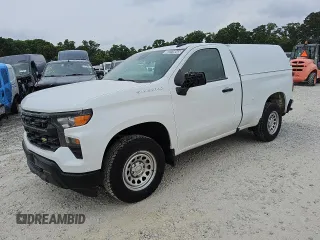 2023 Chevrolet Silverado 1500 Work Truck with VIN 3GCNAAEK9PG337789, listed as a Copart auction lot 52516045 with 103,553 mi miles and Clean Title. Bid and sale history available at carsss.com. Image 1.