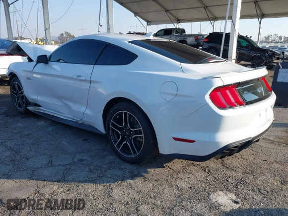 2021 Ford Mustang GT with VIN 1FA6P8CF1M5110879, listed as a IAAI auction lot 41451066 with 61,243 mi miles and . Bid and sale history available at DreamBid. Image 3.