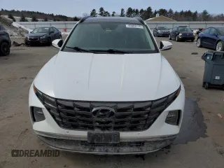 2022 Hyundai Tucson Limited with VIN 5NMJECAE8NH079815, listed as a Copart auction lot 46863115 with 77,756 mi miles and Salvage Title. Bid and sale history available at carsss.com. Image 5.