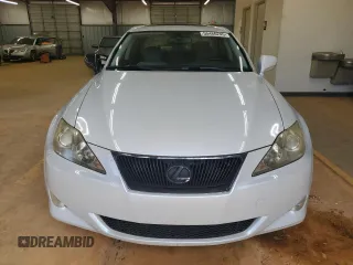 2006 Lexus IS 250 with VIN JTHBK262465011858, listed as a Copart auction lot 55466245 with 195,210 mi miles and Salvage title. Bid and sale history available at DreamBid. Image 5.