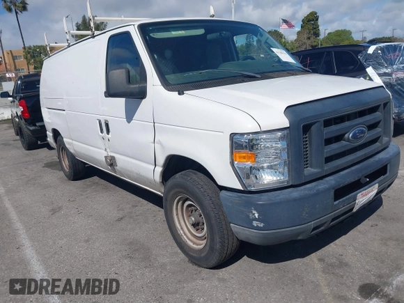 2013 Ford Econoline Cargo Commercial with VIN 1FTNE1EW9DDB08223, listed as a IAAI auction lot 41788319 with Not provided miles and . Bid and sale history available at DreamBid. Image 1.