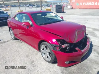 2014 Lexus IS 250 C with VIN JTHFF2C23E2531334, listed as a IAAI auction lot 42118330 with 61,977 mi miles and . Bid and sale history available at DreamBid. Image 1.