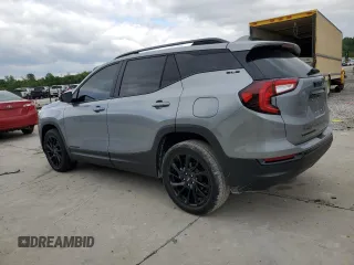 2024 GMC Terrain SLE with VIN 3GKALMEGXRL157645, listed as a Copart auction lot 55771085 with 24,016 mi miles and Salvage title. Bid and sale history available at DreamBid. Image 2.