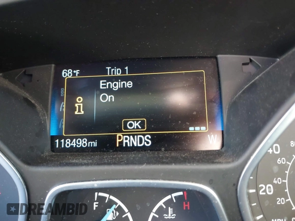 2018 Ford Focus SE with VIN 1FADP3FE8JL256698, listed as a IAAI auction lot 41757179 with 118,498 mi miles. Bid and sale history available at carsss.com. Image 15.
